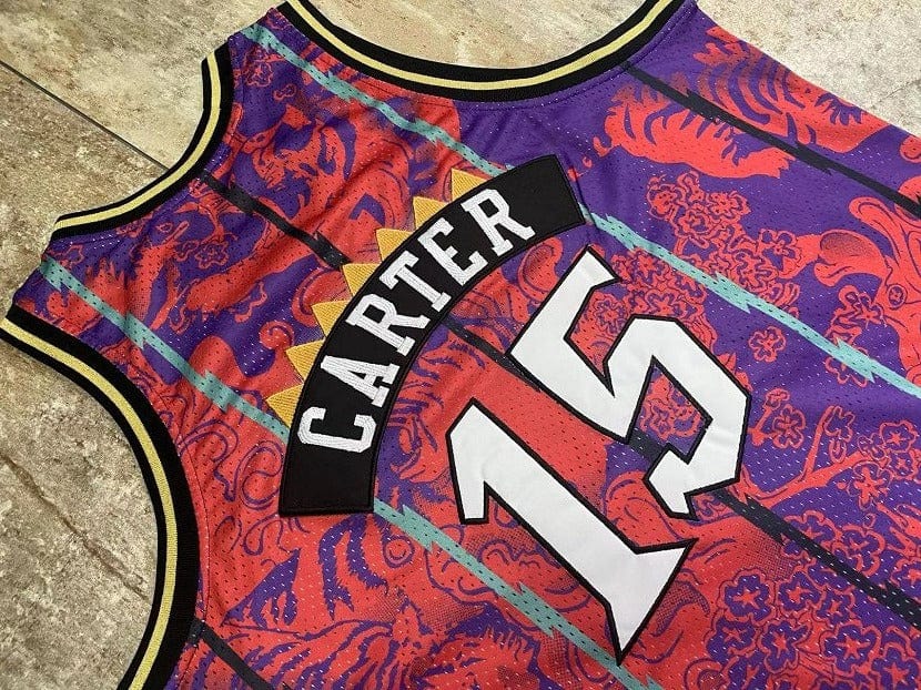Vince Carter Toronto Raptors Lunar New Year Throwback Jersey - Image 8