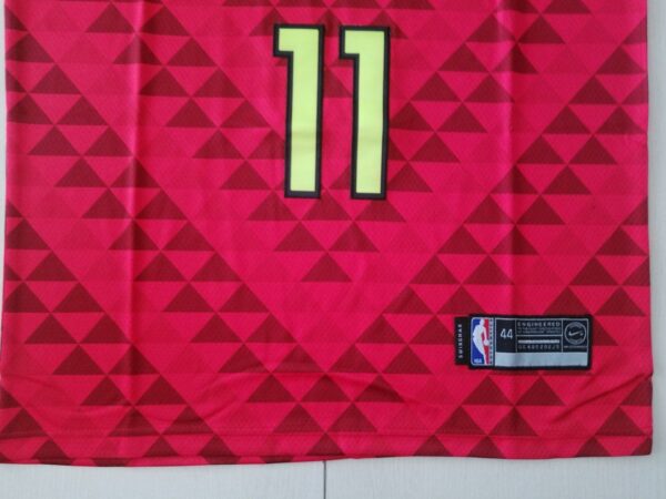 Men's Atlanta Hawks Trae Young #11 NBA Red Swingman Jersey - Image 4