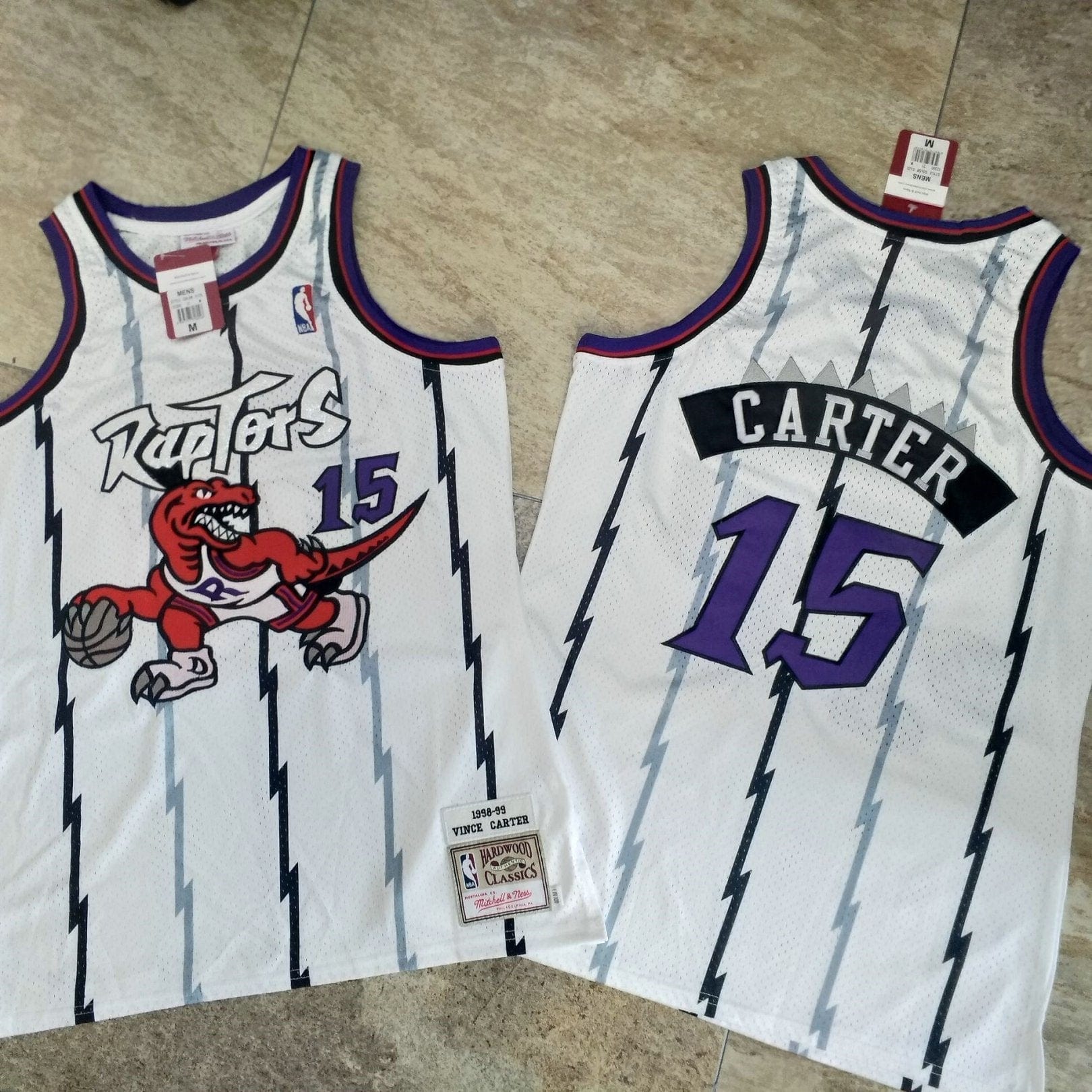 Vince Carter Toronto Raptors Throwback Jersey - Image 5