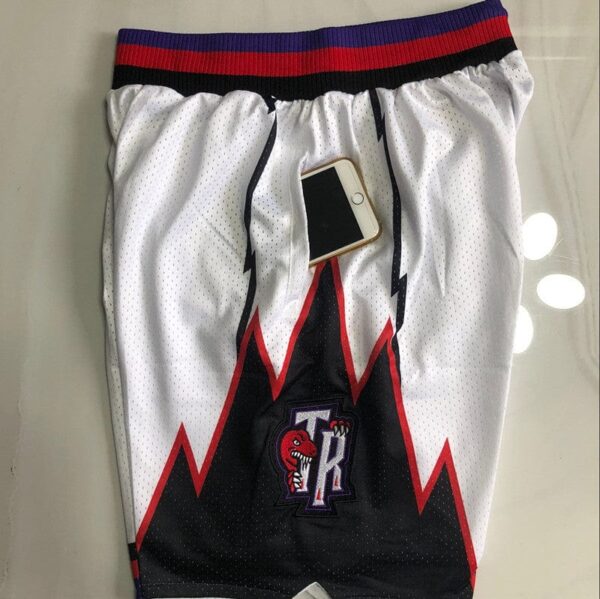 Toronto Raptors Throwback Shorts - Image 4