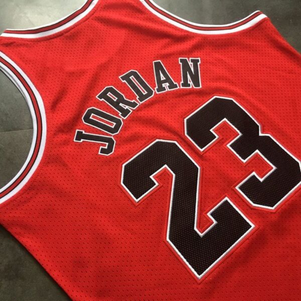 Michael Jordan Chicago Bulls Trophy Throwback Jersey - Image 6
