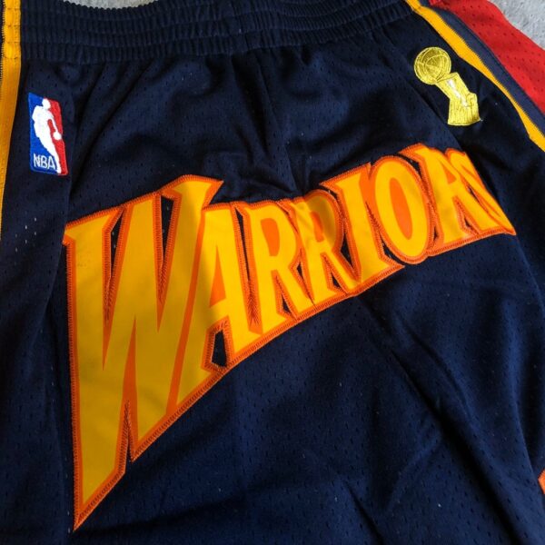 Golden State Warriors Stephen Curry Basketball Shorts - Image 4