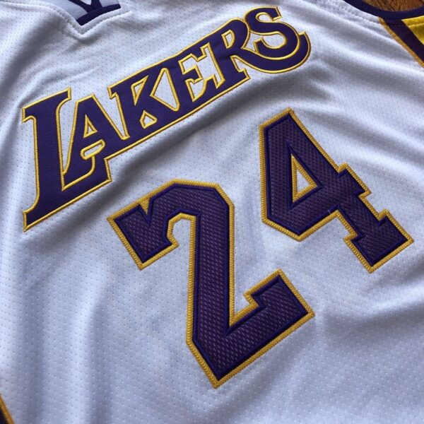 Kobe Bryant Los Angeles Lakers Throwback Jersey - Image 6
