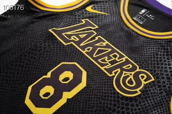 Kobe Bryant #8 #24 Los Angeles Lakers Mamba Edition Jersey - Image 9