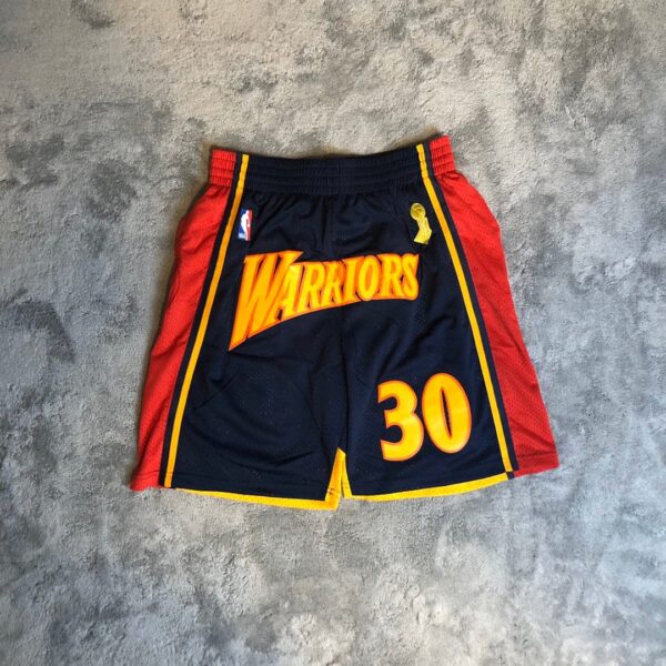 Golden State Warriors Stephen Curry Basketball Shorts - Image 2