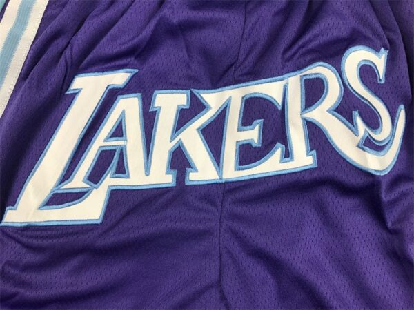 Los Angeles Lakers City Edition Basketball Shorts - Image 3