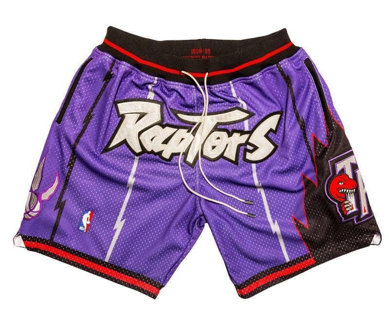 Toronto Raptors Throwback Basketball Shorts