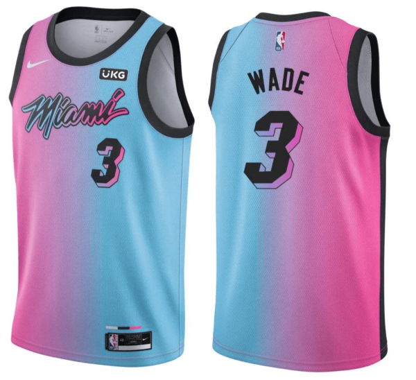 Dwayne Wade Heat Jersey - Image 14