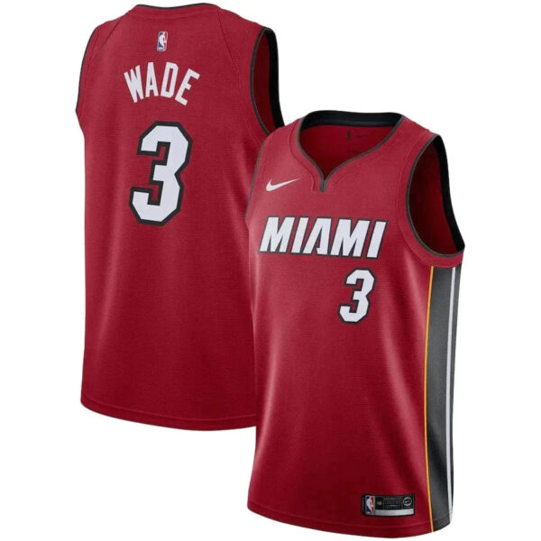 Dwayne Wade Heat Jersey - Image 12